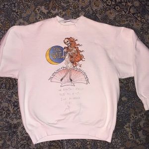 Jerry Garcia Sweatshirt Signed by Mountain Girl